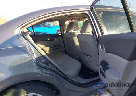 2012 Honda Civic Ex-L from USA, damaged, VIN 2HGFB2F98CH307634